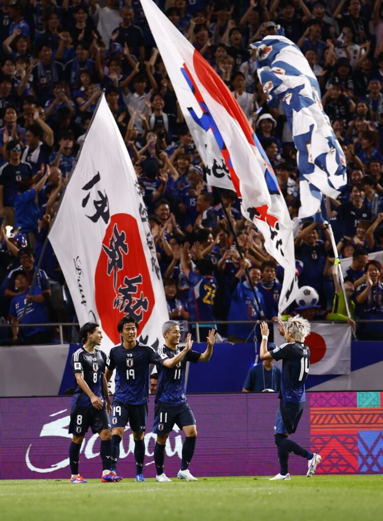 2025年亞洲區外圍賽 賽程解析 2024年9月5日 2026世足 亞洲區外圍賽 日本VS中國 7:0 中國被日本全面壓制 日本全場射門達17次